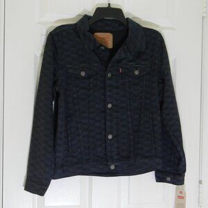 LEVI’S ― Boys Classic Fit Trucker Denim Jean Jacket Printed Multiple Sizes NWT